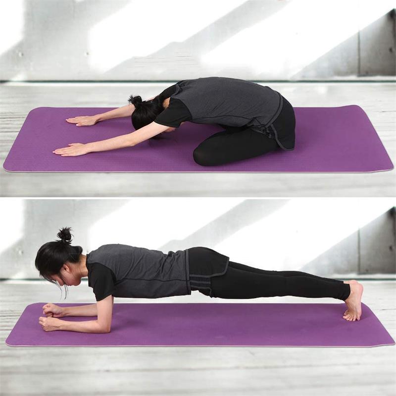 Two-tone TPE Yoga Mat YGMA-TT